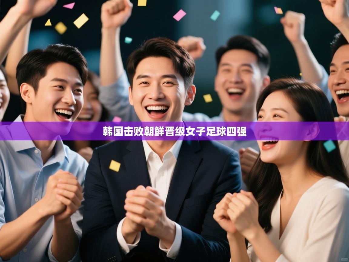 韩国击败朝鲜晋级女子足球四强  第1张